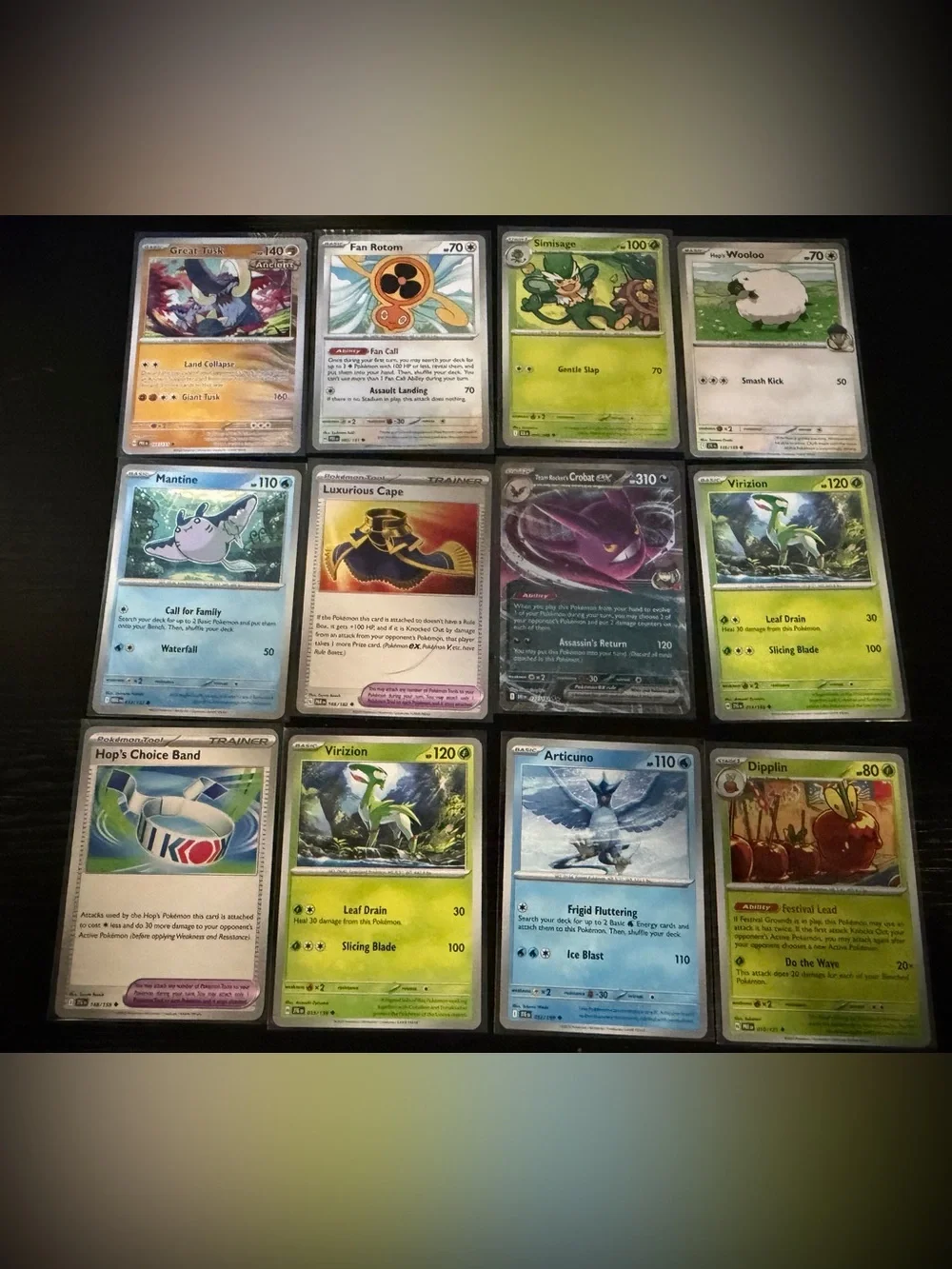 Pokémon Card Collection Lot - Multicolor Holo Set 52 cards total!